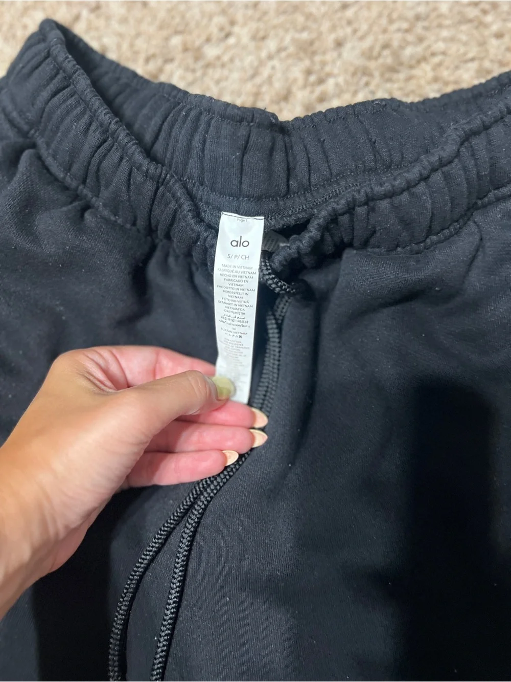 ALO Accolade Jogger Sweatpants size small